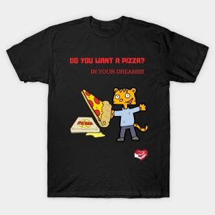 Pizza Cat Addicted T-Shirt